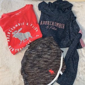 Size 13/14 Abercrombie Kids girls clothing bundle lot